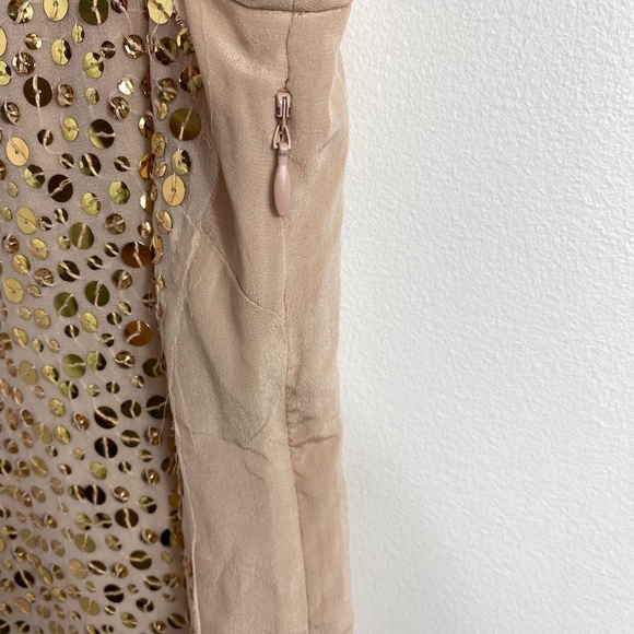 NWT J CREW Collection Sequin Silk Top Size 0 Party Holidays - Picture 3 of 12